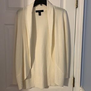 Forever 21 cream cozy cardigan